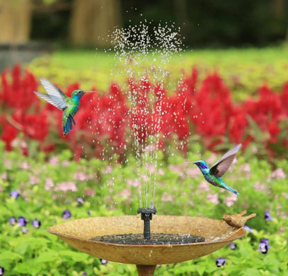 Transform Your Outdoor Space with a Solar Water Fountain for Bird Baths, Gardens, Ponds, and More! 🌞💧🐦