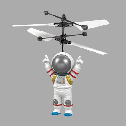 Flying Robot Toy for Age 3 4 5 6 7 Year Kids Boys White Flying Robot Mini Drone Rechargeable - Experience Thrilling Flight with Our Futuristic Flying Robot Toy