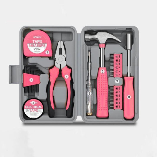 Get Your DIY Game On with This 24-Piece Household Tool Set! Perfect for Electrical Maintenance and Car Repairs! 🛠️✨ #ToolSet #DIY #HomeImprovement