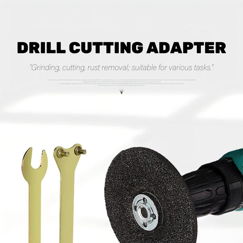 Transform Your Electric Drill into a Powerful Angle Grinder with This Portable Adapter!