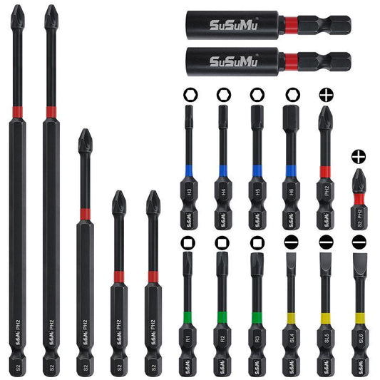 Get Ready for Summer DIY! 🔧🌞 Check Out Our 19-In-1 Magnetic Screwdriver Bit Set - Perfect for Every Project! #ToolTime #DIY #SummerProjects